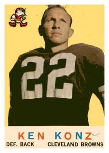1959 Topps  Ken Konz  54