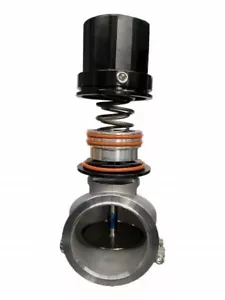 Compartimento residual accionado por pistón Granatelli 50 mm 14PSI - negro anodizado - Imagen 1 de 1