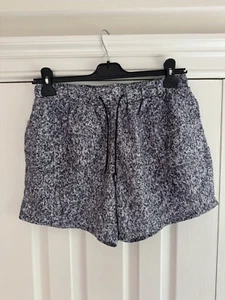 Topman Black/Grey/White Speckled Swim Shorts - Size S/M - Picture 1 of 9
