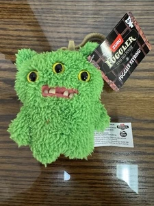 NWT SERIES 3 FUGGLER FUNNY UGLY MONSTER KEYRING CLIP ON DANGLE * 3-EYED REEK-0 - Picture 1 of 5