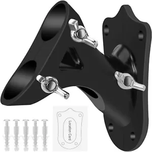 Flag Pole Holder for Outside House, Outdoor Flag Holder, Metal Flag Pole Bracket - Picture 1 of 6