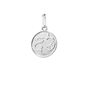 Fische Sternzeichen 925 Sterlingsilber 12mm Kettenanhänger Horoskop Zodiak 9148 - Bild 1 von 1