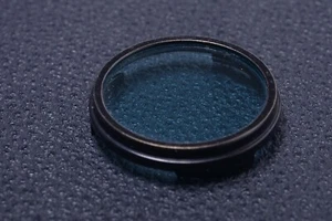 ✅ UNBRANDED BLUE 26MM FILTER ANTIQUE LENS OR CAMERA PUSH ON 11-4 - Picture 1 of 2