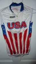 Skins Men's USA cycling bike vest XS, XSMALL