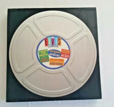 ELVIS PRESLEY Double Features 4 CD BOX IMPORT Numbered Limited FILM CAN COMPLETE - Imagem 1 de 4