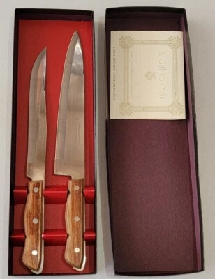 MAXAM PRECISION HOLLOW GROUND FINE STAINLESS STEEL CHEF AND CARVING KNIFE - Image 1 of 4