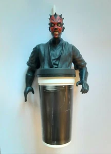 STAR WARS EPISODE 1 DARTH MAUL CUP AND TOPPER TACO BELL - Picture 1 of 3