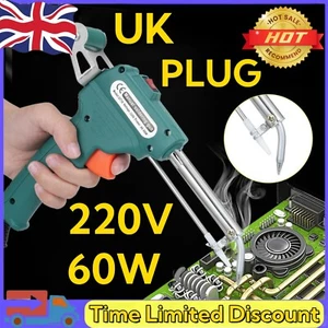 220V 60W AUTO FEED SOLDERLESS GUN ELECTRIC SOLDERING IRON GUN KIT WELDING TOOLS - Picture 1 of 6