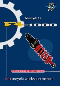 MV Agusta Service Chassis Manual 2005 F4 1000 S, F4 1000 S1+1 & F4 1000 AGO - Bild 1 von 12