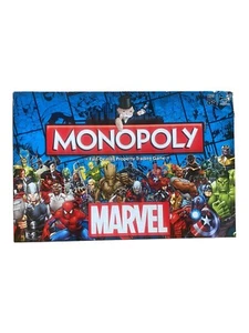 Hasbro Monopoly Marvel Rarität Inhalt unbespielt englische Version Sammler 2016 - Bild 1 von 6