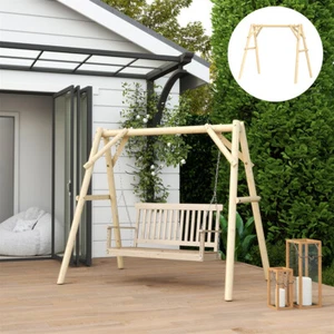 Outdoor Swing Hanging Chair Comfortable Garden Swing Seat For Adults Kids - Picture 1 of 8