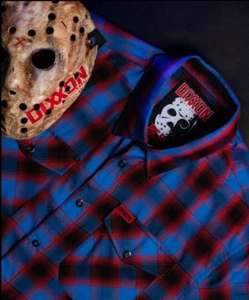 Dixxon (Friday) "The 13th" Jason Vorhees Movie Tribute Sz XL Bamboo Brand New! - Picture 1 of 5