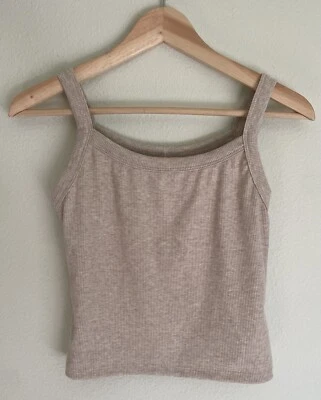 Camiseta sin mangas Lush Oatmeal talla S Foto 1 de 2