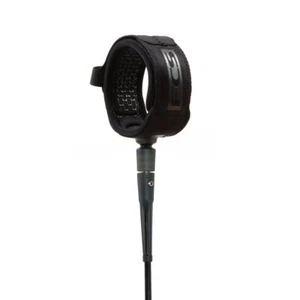 Guinzaglio Longboard FCS 9' Essential All Round CALF Nero - Foto 1 di 5