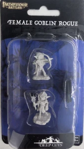 PATHFINDER BATALLAS CORTES PROFUNDOS MINIATURA NUEVO ~ DUENDE HEMBRA PÍCARO - Imagen 1 de 2