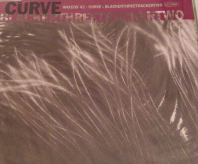 Curve - Blackerthreetrackertwo - Used CD - ANXCDS42 - Image 1 of 3