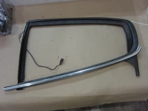 Maserati Quattroporte LH Rear Door Glass Guide Gasket Chrome Trim 67478800 - Picture 1 of 4