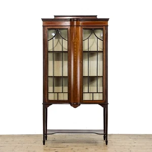 Antique Edwardian Mahogany Display Cabinet (M-6009) - Picture 1 of 10