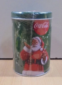 COCA COLA SODA ADVERTISIGN CHRISTMAS EDITION TIN BOX EMPTY - Picture 1 of 9