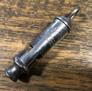 Vintage WW2 Air Raid Precautions Warden ARP Whistle, J Hudson Birmingham - Picture 1 of 3