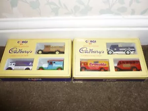 Corgi 2X Special Edition Cadbury's Cameo Collection Boxed. 6 CARS - Picture 1 of 4