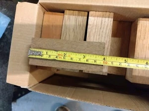 Kleine Holzdrehrohlinge x 12 - Bild 1 von 3