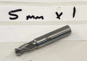 1 X 5mm SHORT SERIES END MILL , 6mm Shaft, SC5D12 - Picture 1 of 1