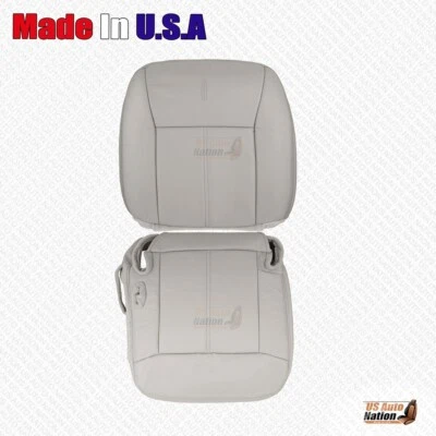 Lincoln Town Car 2007 2008 2009 2010 2011 parte inferior y superior cubierta de cuero gris Foto 1 de 4