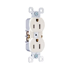 Legrand 3232W 15A/125V Trademaster® Presa Duplex (Bianco) - Foto 1 di 1