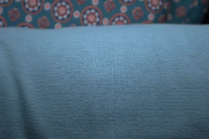 Bündchen jeansblau heller Feinstrick - Bild 1 von 1