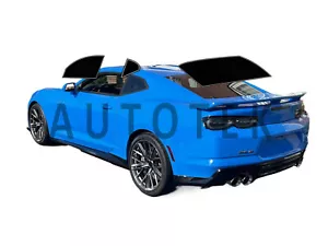 PreCut All Sides Window Film Any Tint Shade For Chevrolet Camaro Coupe 16-24 - Foto 1 di 11