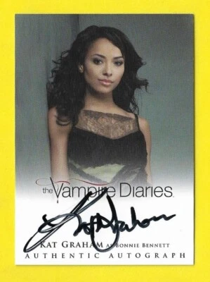 The Vampire Diaries Season 2 Autograph A5 Kat Graham as Bonnie Bennett - Image 1 of 3