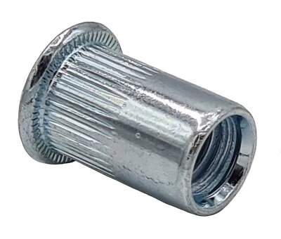 Offene Blindnietmuttern Einnietmutter m. Flachkopf rund offen Aluminium M4 - M10 - Bild 1 von 4
