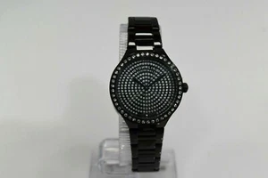Nuevo Reloj Suizo Stuhrling Symphony Pequeño Negro SS Cristales Blancos 683.02 - Imagen 1 de 7