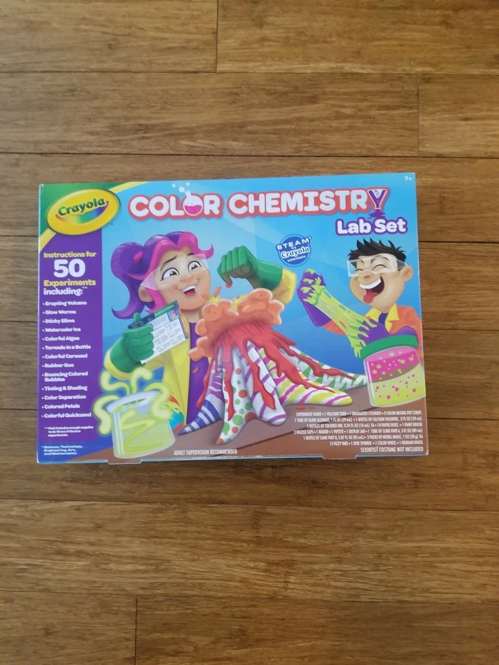 Crayola - 50pc Color Chemistry Arctic Lab Craft Set