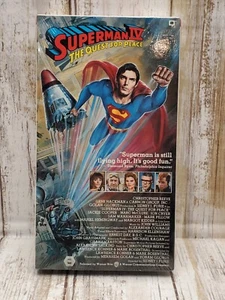 Superman IV The Quest for Peace (VHS, 1987) Warner Brothers - Picture 1 of 3