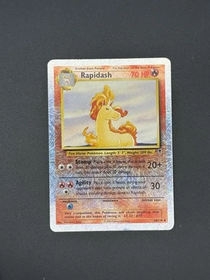 Pokémon - Rapidash - 60/110 - Legendary Collection - Reverse Holo - Vintage 2002 - Image 1 of 3