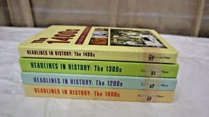 Headlines in History: The 1000s - The 1200s - The 1300s - The 1400s Hardcover - Imagen 1 de 6
