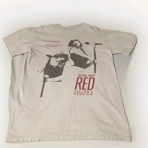 Taylor Swift Red Version T-Shirt Adult Medium Treacherous Quicksand - Picture 1 of 5