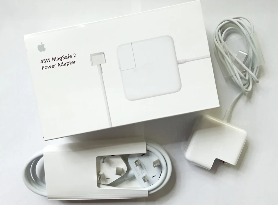 Genuine Apple 45W MagSafe 2 Power Adapter Charger For  MacBook AIR 11”-13” - Image 1 of 4