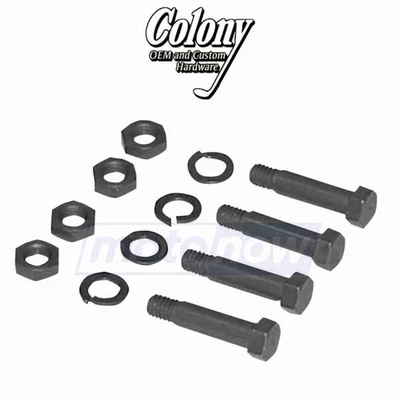 Colony Footboard Hinge Bolt Kit for 1955-1957 Harley Davidson FLH pq - Изображение 1 из 4