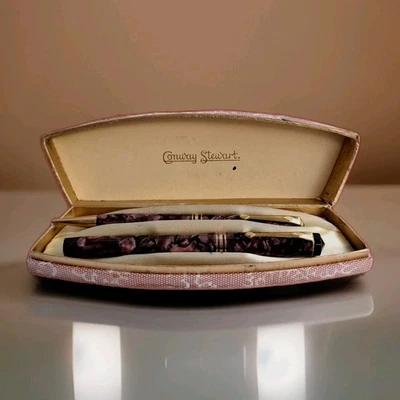 Conway Stewart No 388 Fountain Pen + No 33 Pencil Set & In Presentation Box   - Image 1 of 4