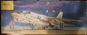 Heller Vought F-8 Crusader No.259 1/72 Scale Open Box but Sealed Upon Arrival - Picture 1 of 1