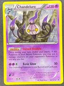Pokémon Chandelure 60/101 NVI Noble Victories LP/NM - Picture 1 of 2