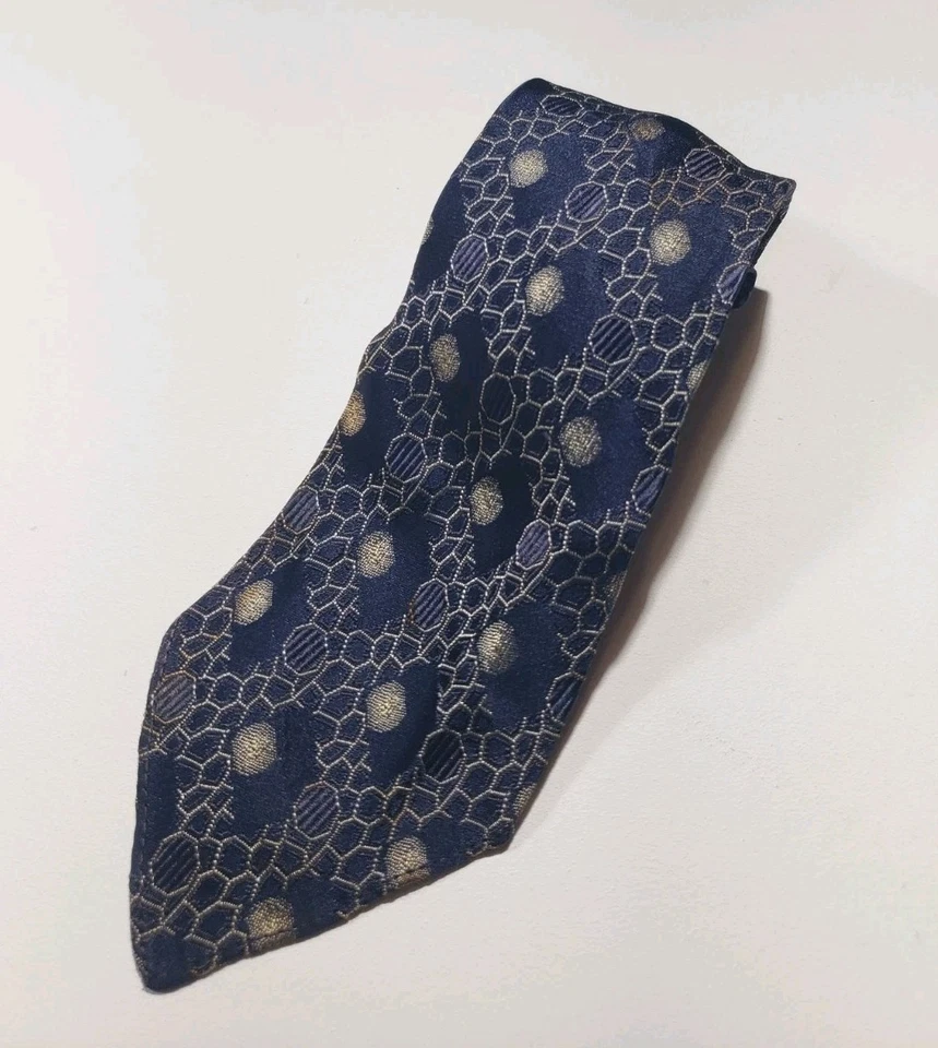 RARA Corbata Ultra De Colección 47.75" 20s 30s 40s Sin Forro Una Capa Abstracta Hecha a Mano EE. UU. Foto 1 de 4