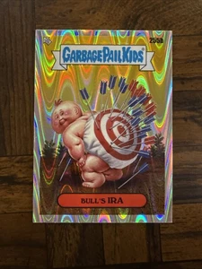2024 Bull's IRA Topps Chrome Garbage Pail Kids #255b Drool Refractor NM/MT - Bild 1 von 2