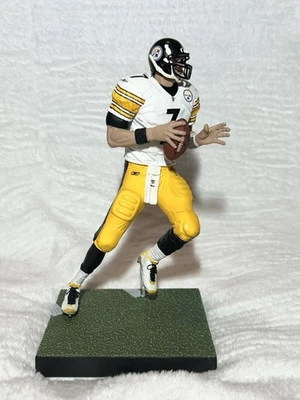 Figura MacFarlane Toys Pittsburgh Steelers Ben Roethlisberger con soporte Foto 1 de 4