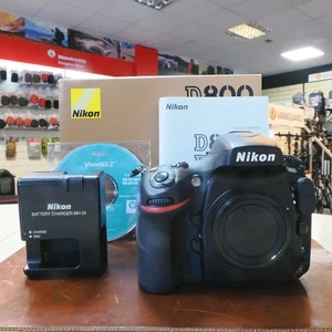 Gebrauchtes Nikon D800 Body - 3374 Auslösungen - 12 Monate Gewährleistung - Bild 1 von 4