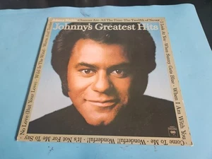 Johnny Mathis – Johnny's Greatest Hits 1981 VG Reissue LP Compilation PC 34667 - Imagen 1 de 24