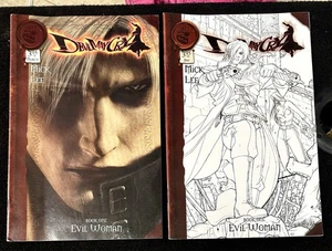 Devil May Cry Book One Evil Woman ~ Erstdruck Pat Lee & SELTENE Skizzenvariante - Bild 1 von 6